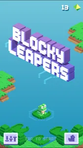 Blocky Leapers - Super Endless World Jumper screenshot 0