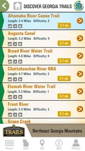 Discover Georgia Trails screenshot 2