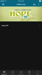 Hope FM screenshot 0