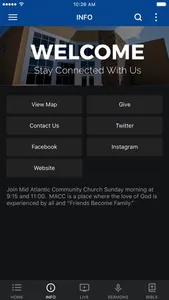 Mid Atlantic Community Church screenshot 1