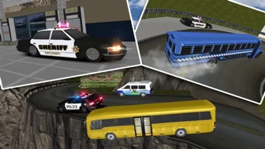 Police Car Driver Chase High Speed Street Racer 3D screenshot 1