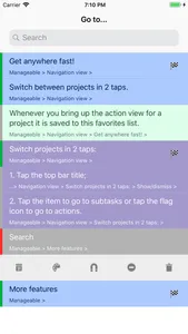 Manageable: Nested ToDo Lists screenshot 2