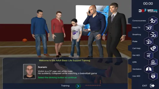 3DMedSim - Basic Life Support screenshot 3