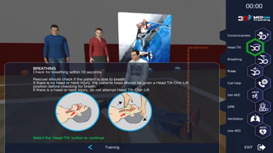 3DMedSim - Basic Life Support screenshot 5