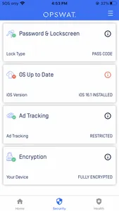 OPSWAT Mobile App screenshot 0