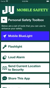 JU Mobile Safety screenshot 2