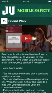 JU Mobile Safety screenshot 4