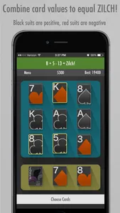 Zilch Solitaire screenshot 1