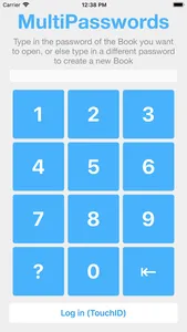 MultiPasswords screenshot 0