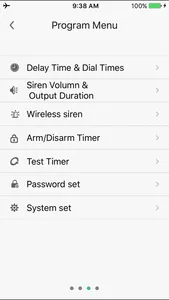 GSM Alarm System screenshot 3