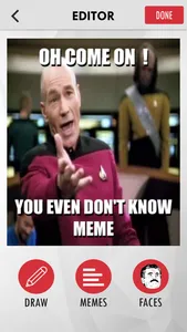 Meme Maker- Create memes and share on Facebook screenshot 2