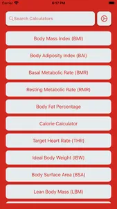 Health Calculator screenshot 0