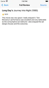 Film Review Search with Lucene screenshot 1