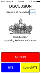 RollCall Systems Member App screenshot 1