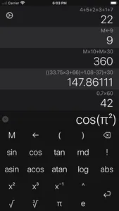 Calculator × screenshot 2