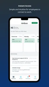 T2W nimbus Employee App screenshot 0