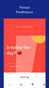 Spot On Period Tracker screenshot 0