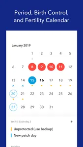 Spot On Period Tracker screenshot 1