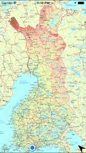 Map of Finland screenshot 0