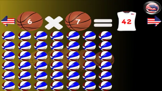 Games Math Basket Learn Lite screenshot 1