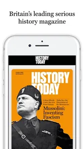 History Today Magazine screenshot 0