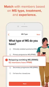 Bezzy MS: Multiple Sclerosis screenshot 1