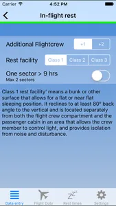 EASA vs Airline FTL screenshot 4