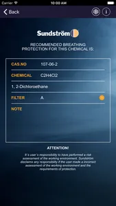 Sundström Safety Filter Guide screenshot 3