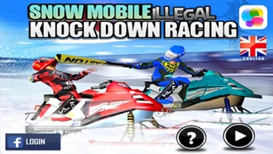 SnowMobile Illegal Bike Racing screenshot 0