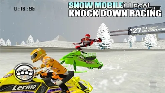 SnowMobile Illegal Bike Racing screenshot 4