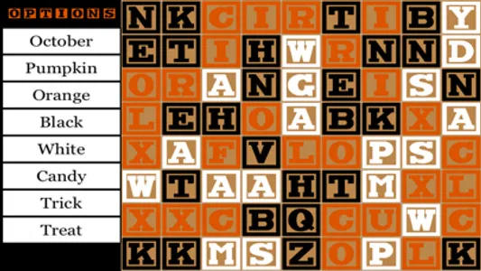 Word Owls WordSearch Halloween screenshot 1