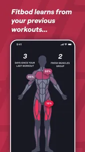 Fitbod Workout & Fitness Plans screenshot 2