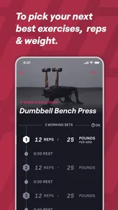 Fitbod Workout & Fitness Plans screenshot 3