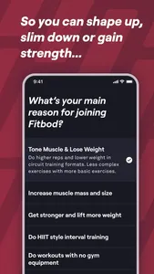 Fitbod Workout & Fitness Plans screenshot 6