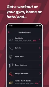 Fitbod Workout & Fitness Plans screenshot 8