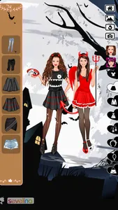 Halloween  spooky dressup screenshot 3