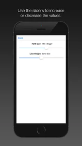 Font Size App Extension screenshot 3