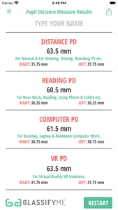 Pupil Distance PD Measure screenshot 1