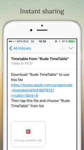 Rude TimeTable screenshot 2