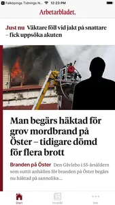 Arbetarbladet Nyhetsapp screenshot 0