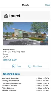 Prince George's County Library screenshot 2