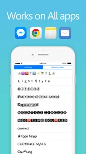 Fancy Text - Keyboard Fonts screenshot 1