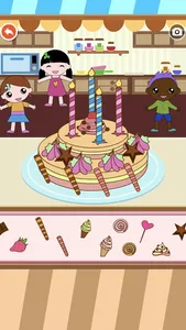 Gaga Town: Kabu Bake a cake screenshot 0