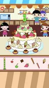 Gaga Town: Kabu Bake a cake screenshot 2