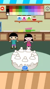 Birthday Cake Coloring Games screenshot 4