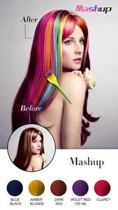 Colourful Hair Changer screenshot 4