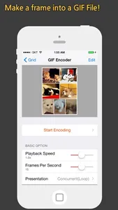 GIF Grid - Combine multiple GIFs into frames screenshot 1