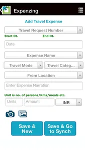 Expenzing screenshot 3