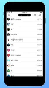 Radios México screenshot 0