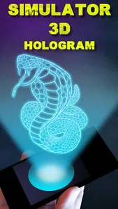 Simulator 3D Hologram Funny Prank screenshot 1